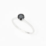 CERTIFIED Real Sapphire Ring - Solid 14k Gold Ring - Genuine Sapphire Engagement Ring