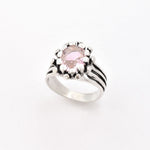 2114-R-nMOR: Sterling Silver 925 Natural Morganite