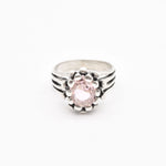 2114-R-nMOR: Sterling Silver 925 Natural Morganite