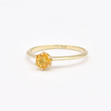 R1-105-gR-nYSA: 14k Yellow Gold Yellow Sapphire