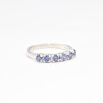 2587-R-cTAN: Sterling Silver 925 Created Tanzanite