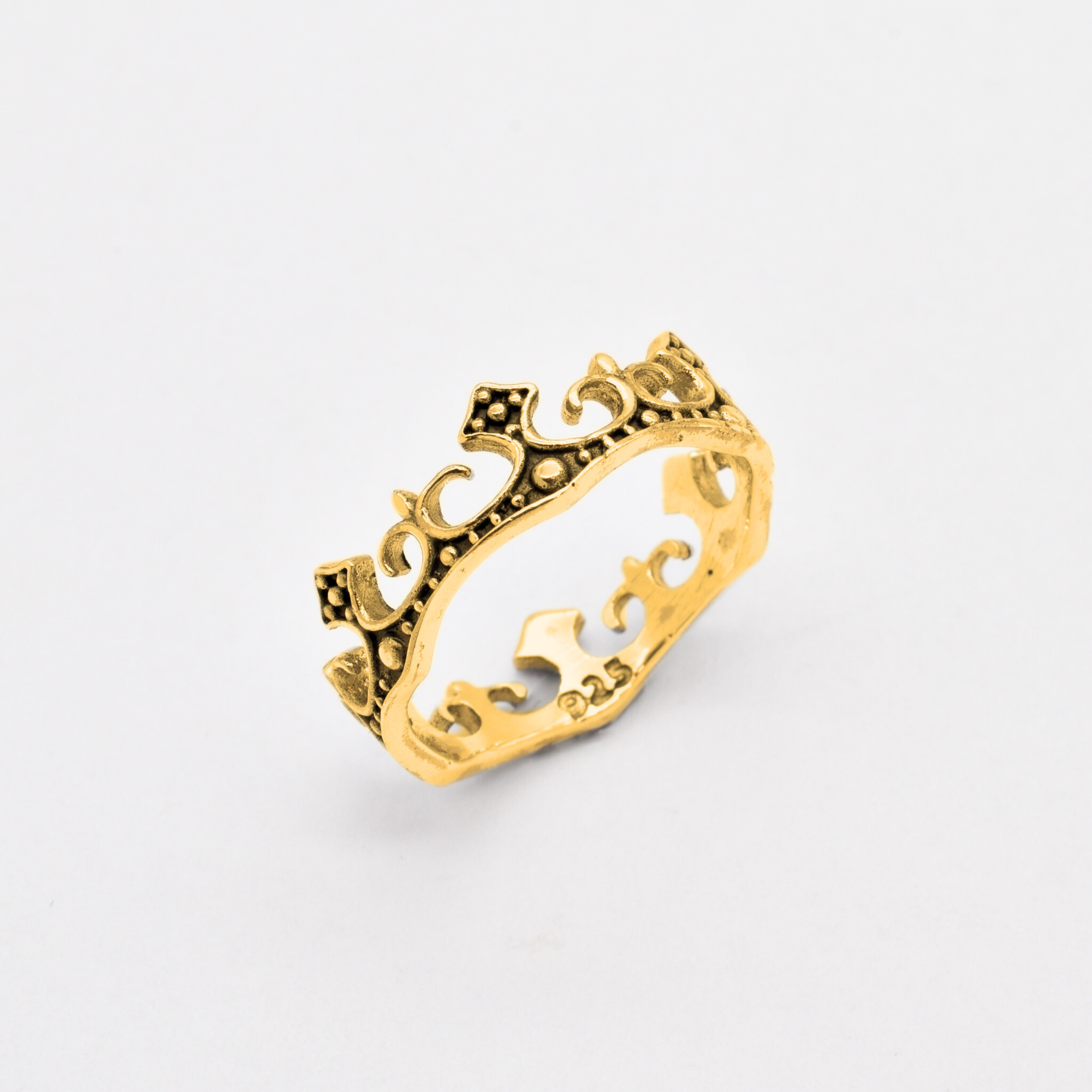 RI020010260-R-0S: Gold Vermeil 18k