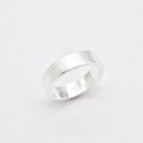 Wide Gold Band - Thick Gold Ring - Gold Wedding Ring