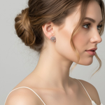 Ideal gifting ideas, Adina Stone Jewelry comes in a luxury cardboard box ready for gifting, green sustainable jewelry box.