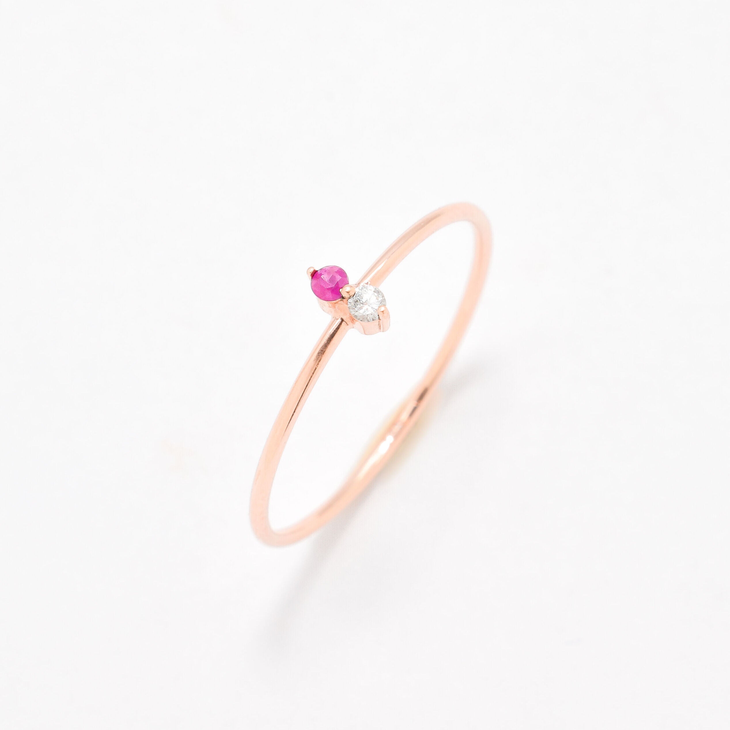 YR-999-gR-DIAXRUB: 14k Rose Gold Diamond