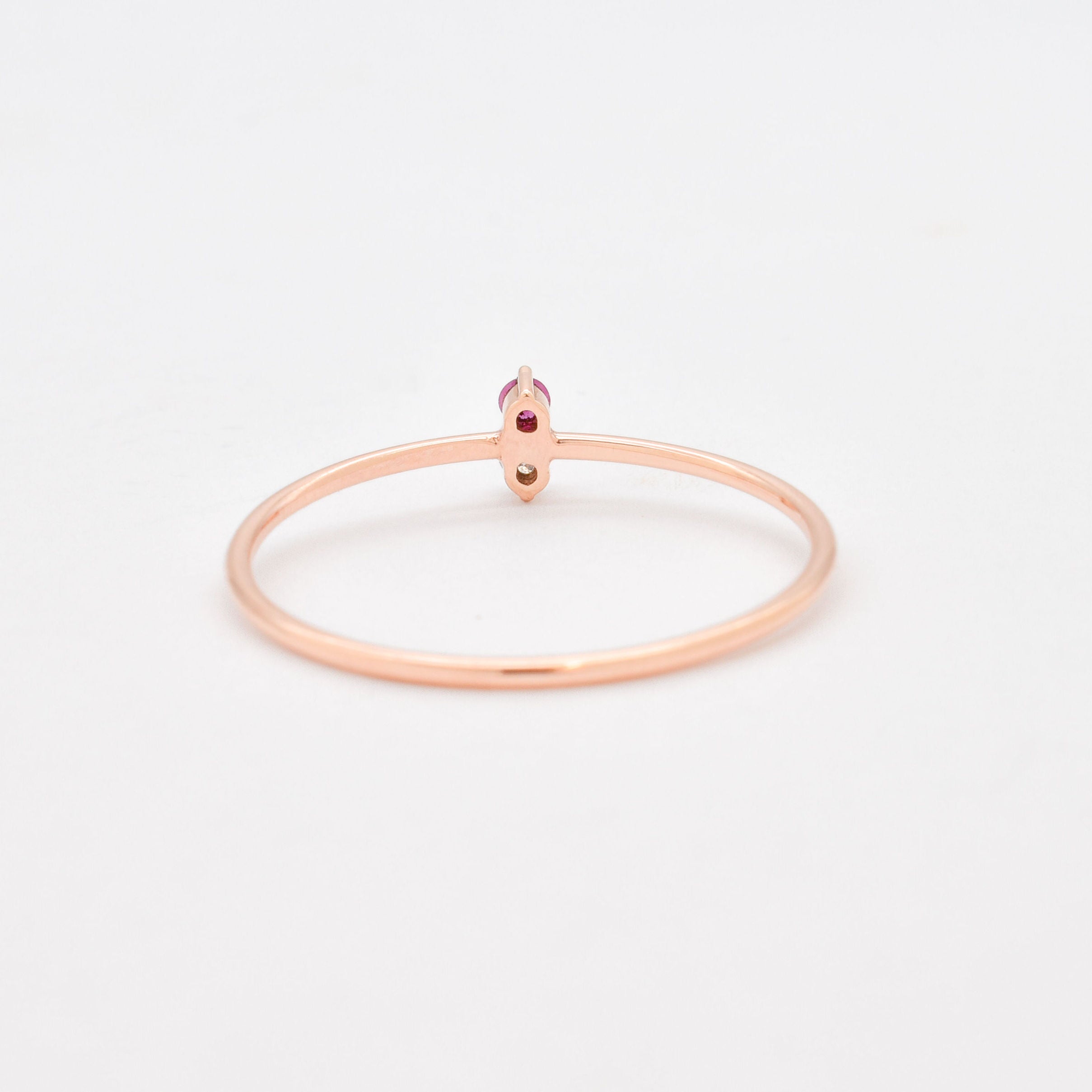 YR-999-gR-DIAXRUB: 14k Rose Gold Diamond