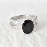 2510-R-nONY: Sterling Silver 925 Natural Onyx