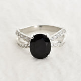 2510-R-nONY: Sterling Silver 925 Natural Onyx