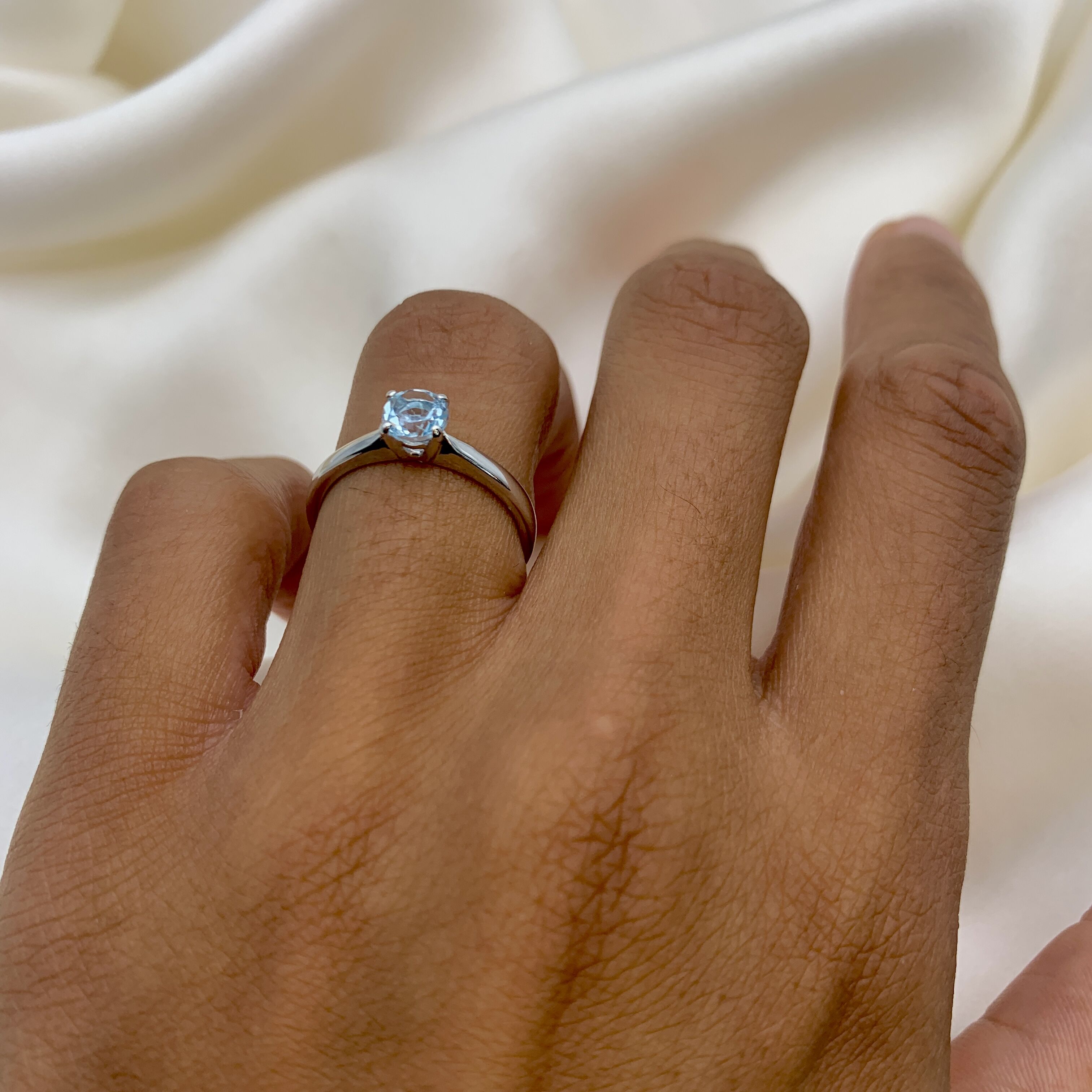 TEMP2-gR-nBTT: 14k White Gold Sky Blue Topaz