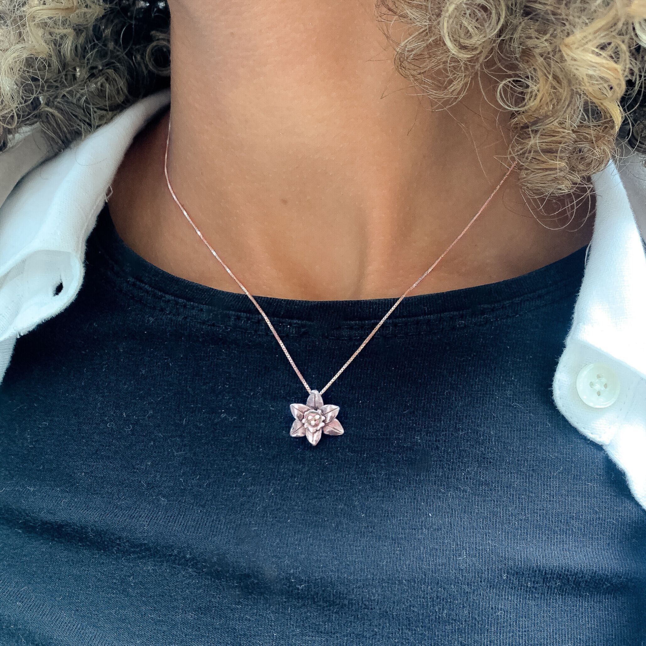 PE029250122-P-0S: Rose Gold Vermeil 0S