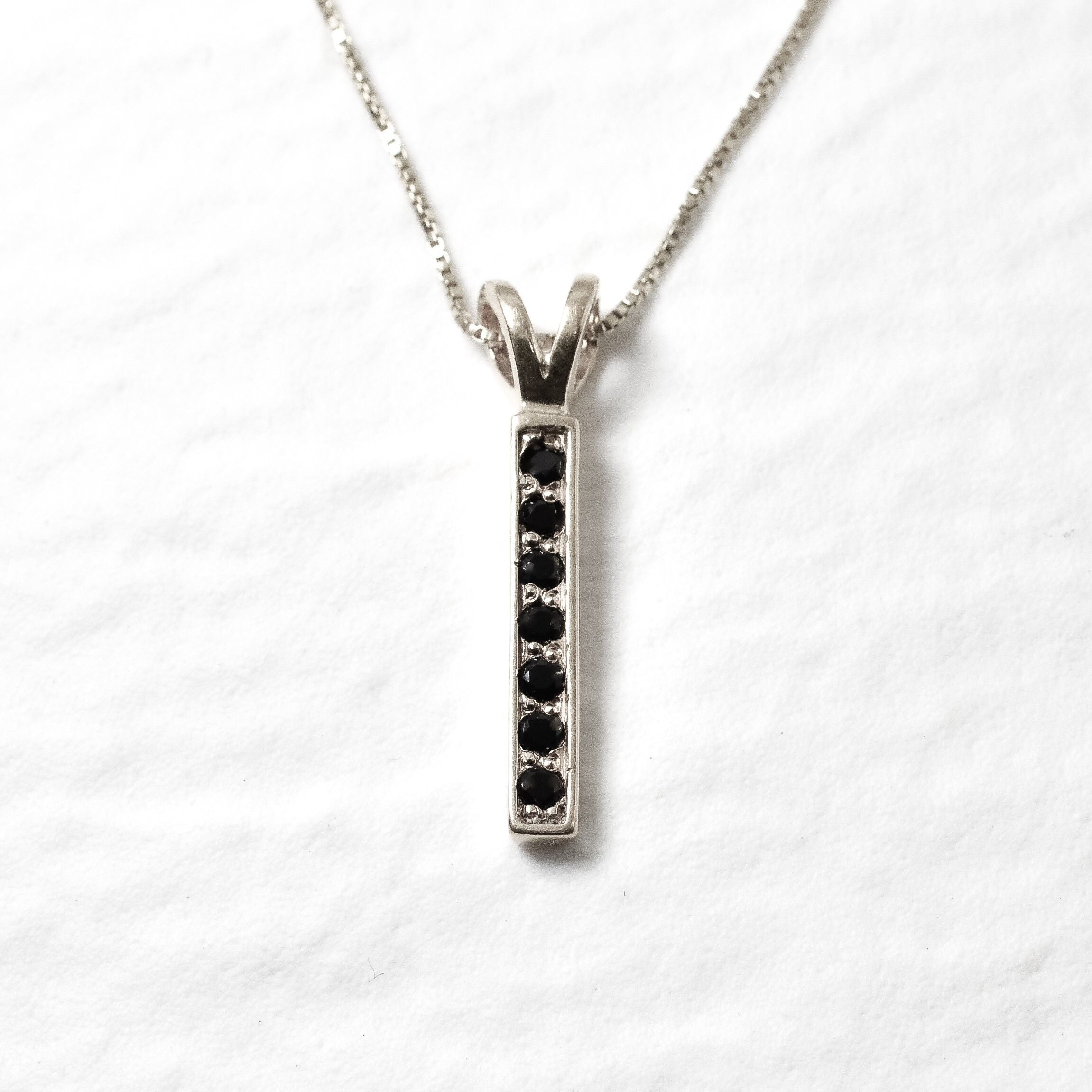 2430-P-nONY: Sterling Silver 925 Natural Onyx