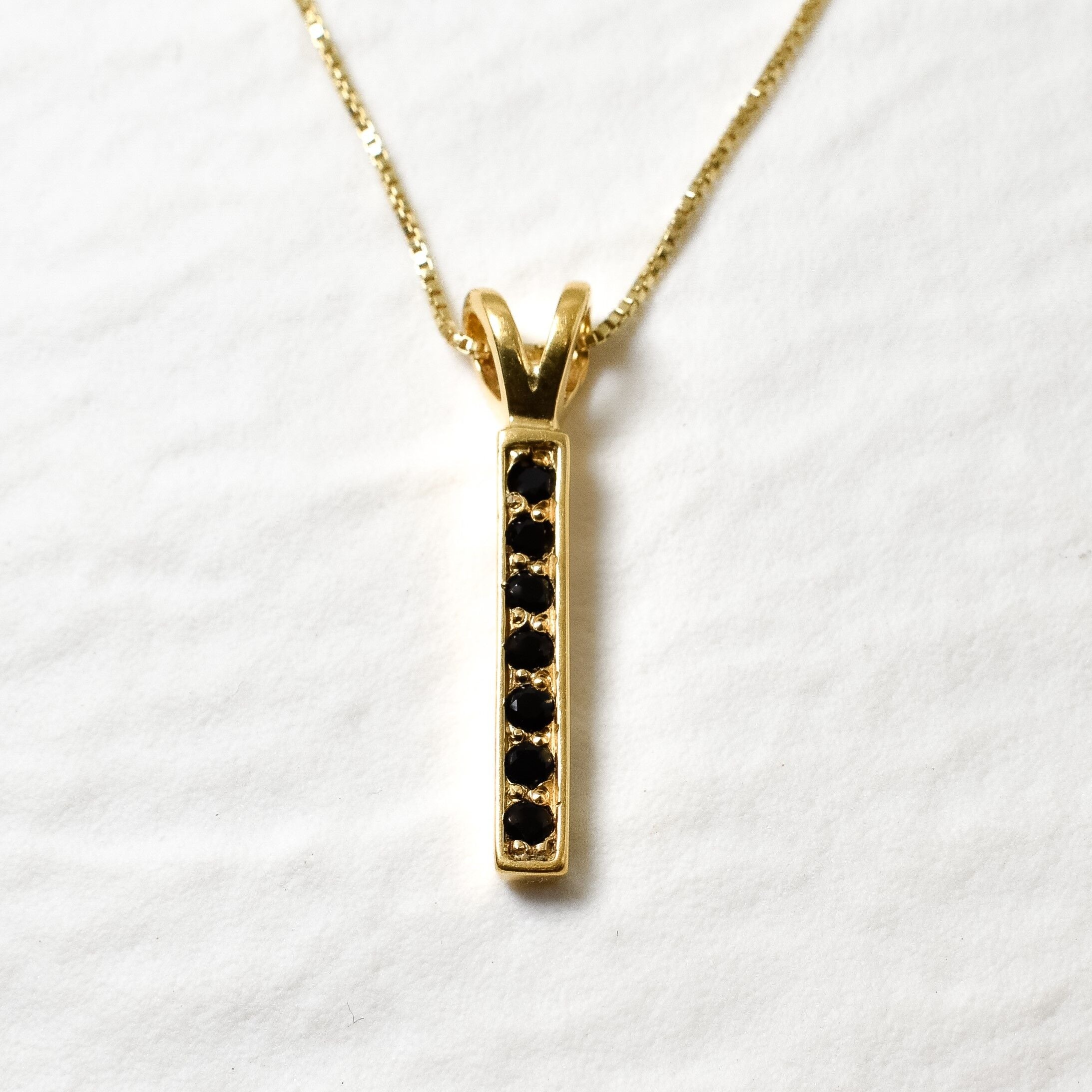 2430-P-nONY: Gold Vermeil 18k Natural Onyx
