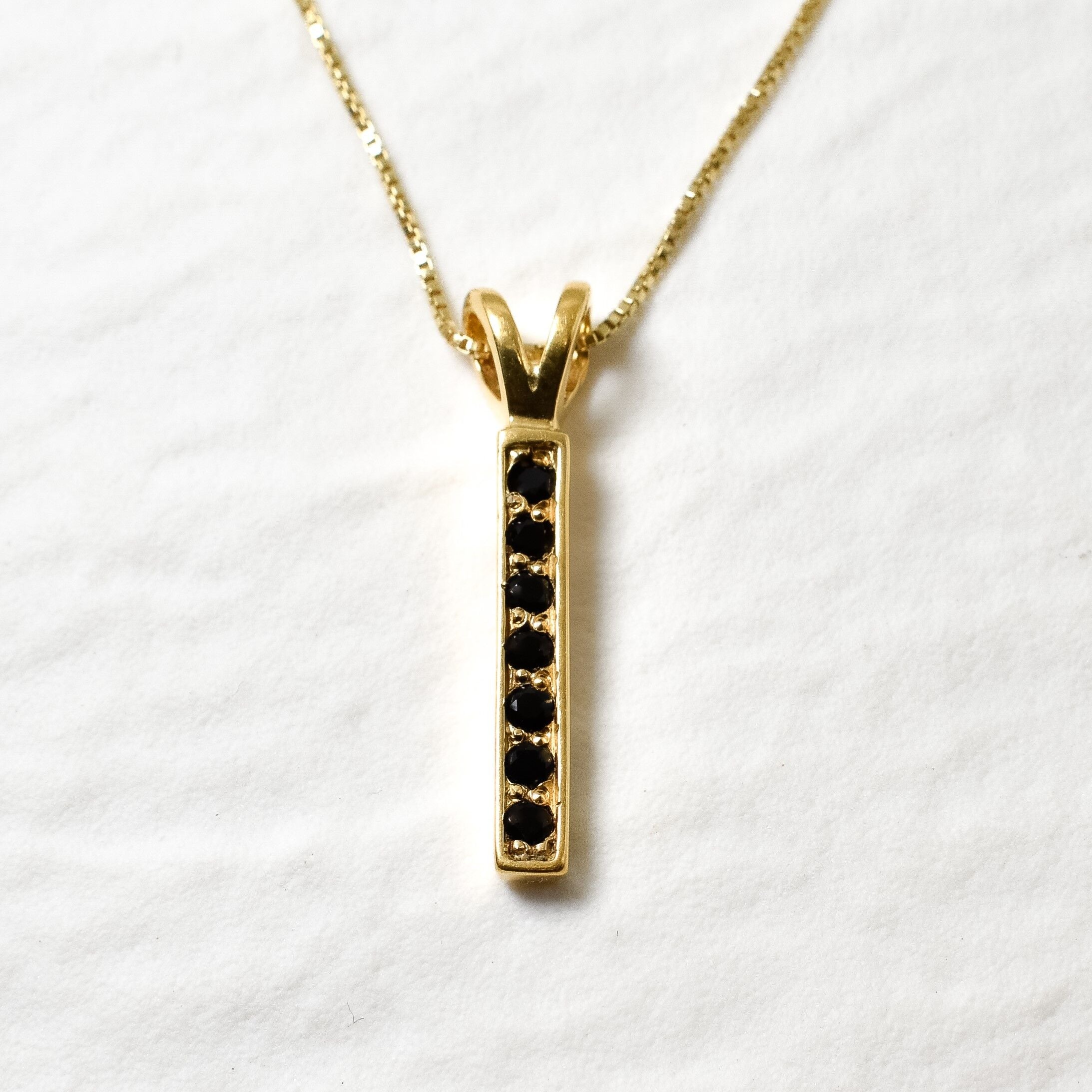 2430-P-nONY: Gold Vermeil 18k Natural Onyx