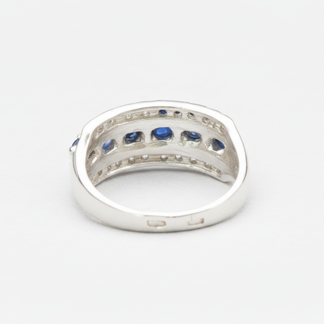 Adina Stone material options for 925 Sterling Silver, 18K Yellow Gold Vermeil, 18K White Gold Vermeil, 18K Rose Gold Vermeil.