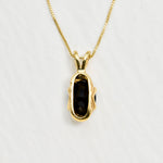 2183-1-P-nONY: Gold Vermeil 18k Onyx