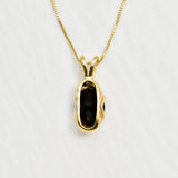 2183-1-P-nONY: Gold Vermeil 18k Onyx