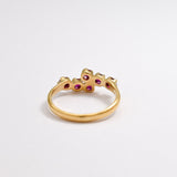 2605-R-cRUB: Gold Vermeil 18k