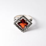 2942-R-nGAR: Sterling Silver 925 Garnet