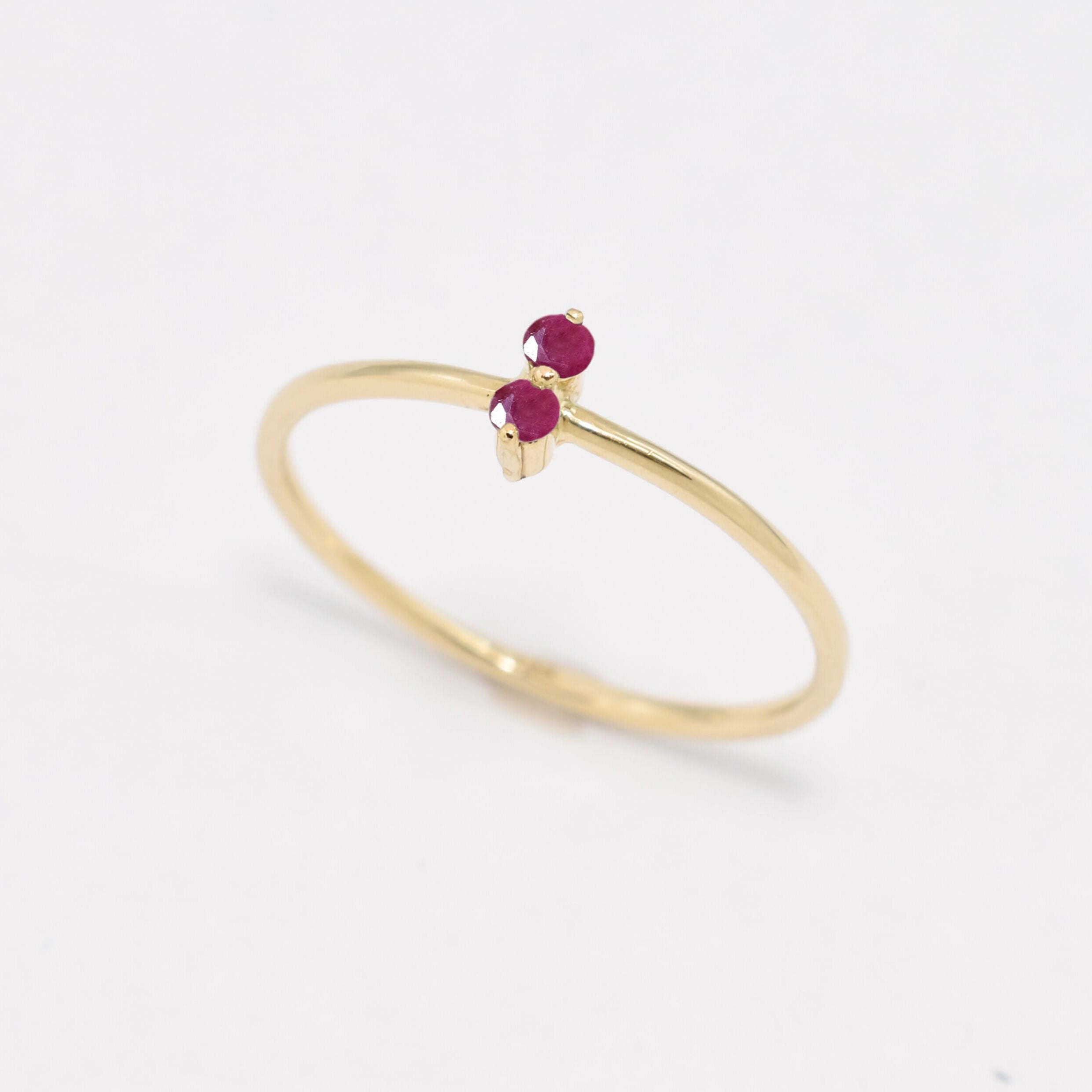 YR-999-R-nRUB-Y: 14k Yellow Gold Natural Ruby