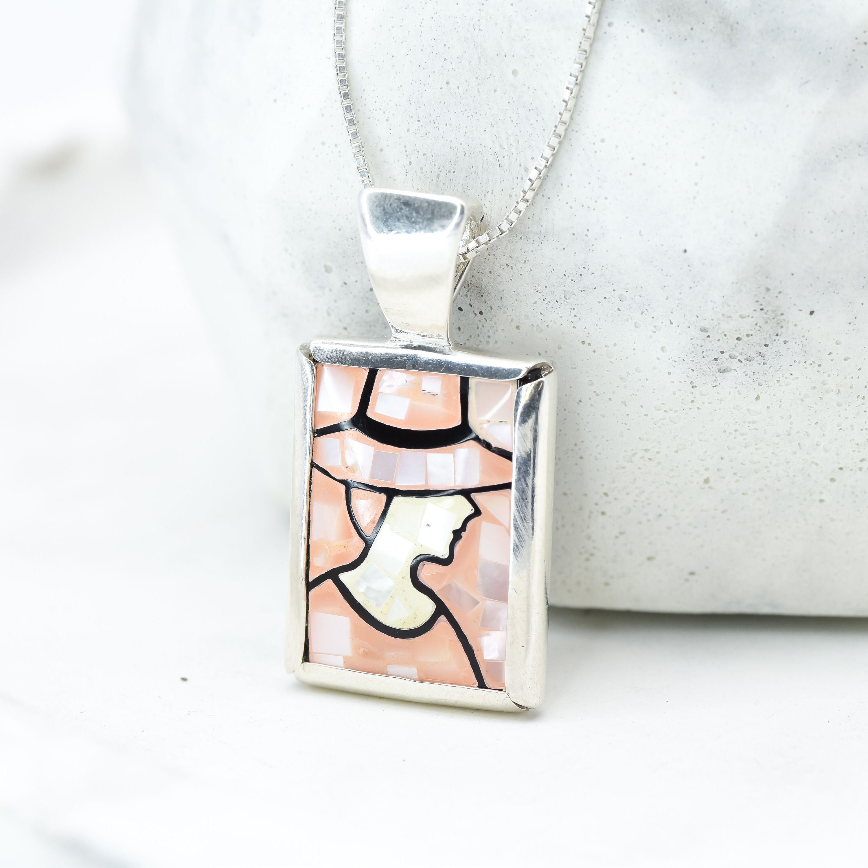 1275452295-P-nMOP: Sterling Silver 925 Mother of Pearl