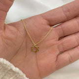 DR-H4-MDTCH-P-0S: 14k Yellow Gold 0S