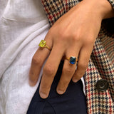 Gemstone Solitaire Ring - Personalised Birthstone Ring