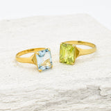 Gemstone Solitaire Ring - Personalised Birthstone Ring