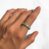 Ideal gifting ideas, Adina Stone Jewelry comes in a luxury cardboard box ready for gifting, green sustainable jewelry box.