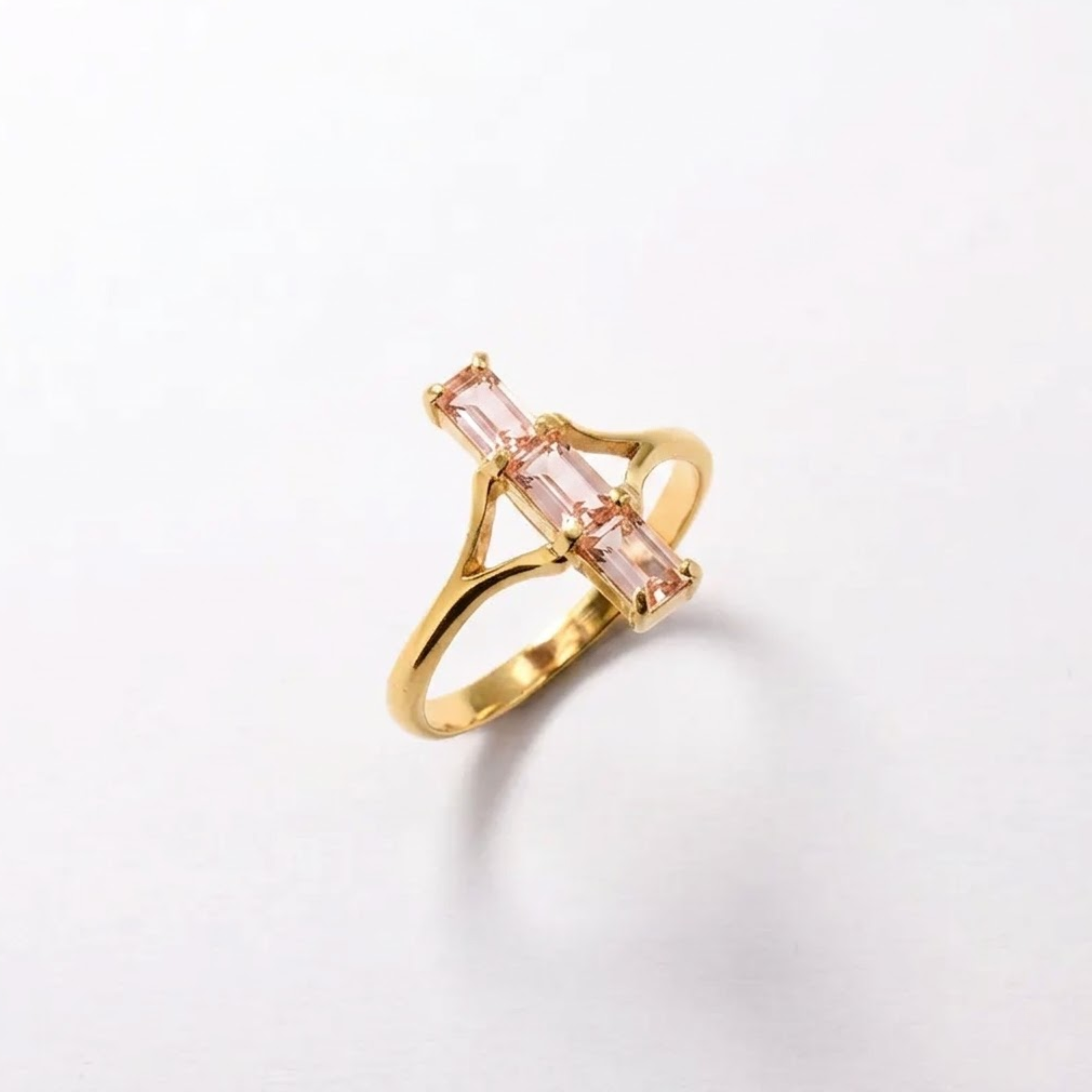 Adina Stone material options for 925 Sterling Silver, 18K Yellow Gold Vermeil, 18K White Gold Vermeil, 18K Rose Gold Vermeil.