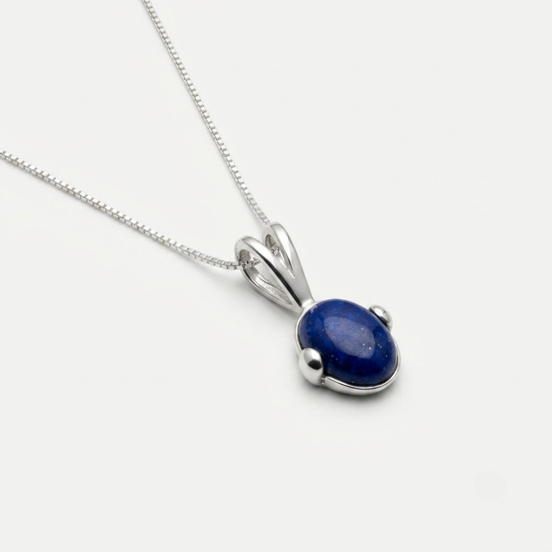 Necklace length guide from 16 inch, 18 inch and 20 inch Adina Stone necklaces, real neck view.