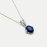 Necklace length guide from 16 inch, 18 inch and 20 inch Adina Stone necklaces, real neck view.