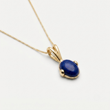 Necklace length guide from 16 inch, 18 inch and 20 inch Adina Stone necklaces, real neck view.