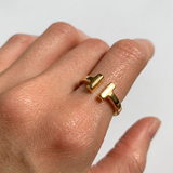 18k gold vermeil jewelry, elegant for everyday wear; ideal as a birthday or special-occasion gift.