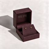 14K Solid Gold Ball Stud Earrings - 3mm Ball Studs - Dainty Everyday Jewelry