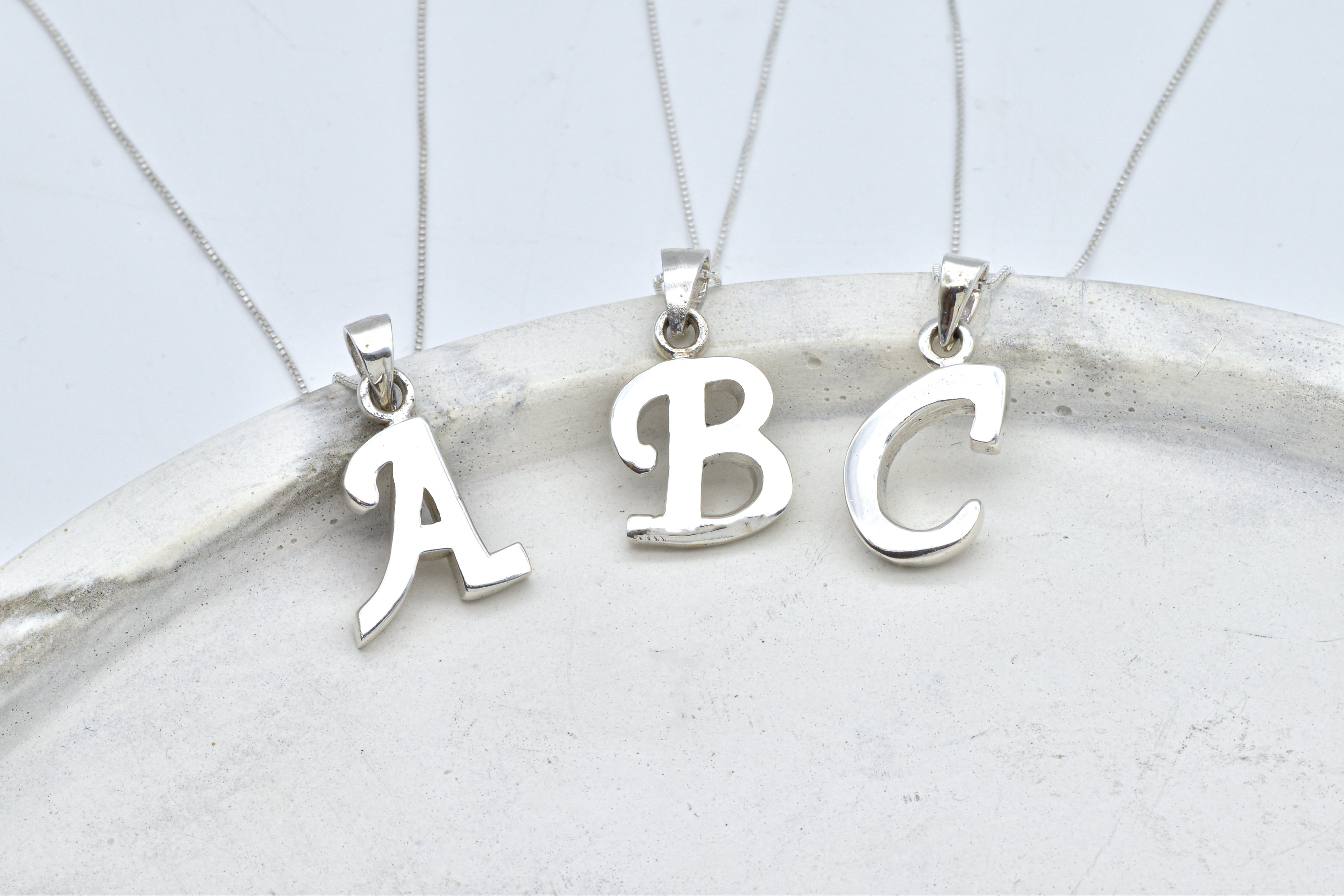 Initial Necklaces