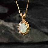 Thoughtful birthstone necklace gift representing emotional strength and creativity.