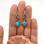 Blue Drop Turquoise Earrings Meaningful Gift
