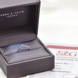 Real Diamond Ring - Solid 14k White Gold Ring  - Diamond Promise Ring
