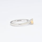 Genuine Fire Opal Gold Ring - Solid 14k Gold Opal Ring - Certified Opal Ring