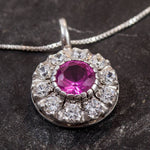 Alexandrite necklace ideal for birthstone gifting or anniversaries