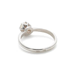 Natural Fire Opal Solitaire Ring in sterling silver with a round cut stone held in a secure setting. The opal glows with flashes of fire colors, making it a timeless choice for a dainty promise ring or engagement ring. Fire Opal, the October birthstone, is believed to bring passion, inspiration, and joy. A meaningful gift for birthdays, anniversaries, and special milestones. Perfect for weddings, engagements, family gatherings, or everyday wear.