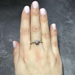 Moonstone birthstone jewelry idea symbolizing new beginnings and intuition.