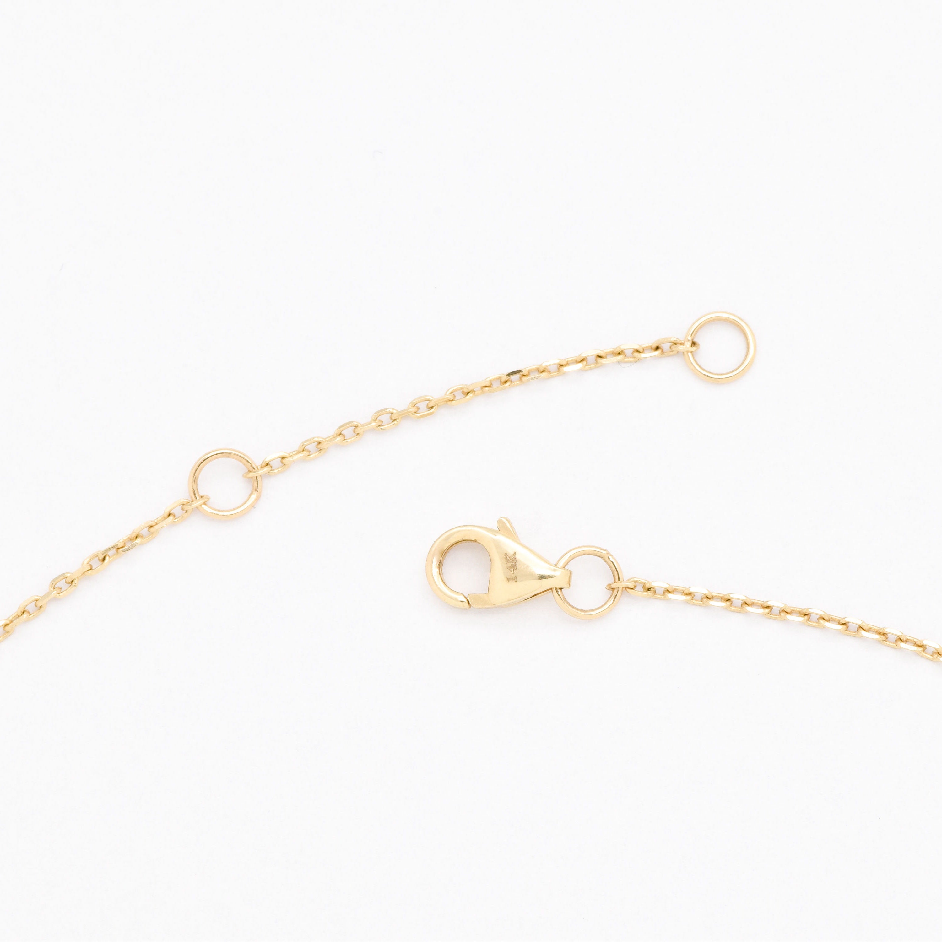 Solid 14k Yellow Gold Chain Necklace