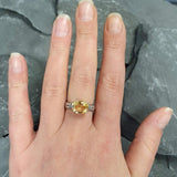 Gemstone ring designed to stand out in everyday wear

