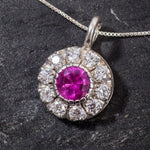 Alexandrite necklace offering subtle luxury with radiant CZ brilliance