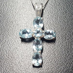 Blue Topaz pendant offering subtle glamour for daily wear