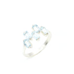 Emerald-cut topaz ring perfect for refined events or meaningful gemstone gifts.