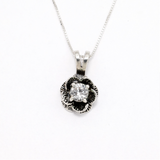 2316-P-cCZZ: Sterling Silver 925 CZ 5mm