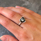 Elegant 925 Sterling Silver ring featuring a round Natural Ruby, perfect for everyday wear and special occasions.