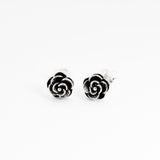 Gold Rose Studs - Everyday Earrings - Small Flower Earrings